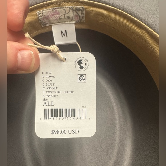 Free People Cosmic Roundtop Hat NWT Retail $90. - Picture 5 of 5